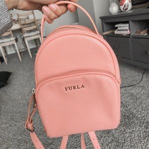 Furla leather frida mini backpack
